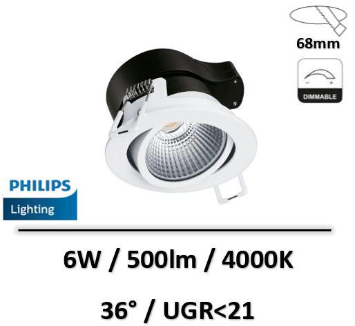 spot-led-philips-6W