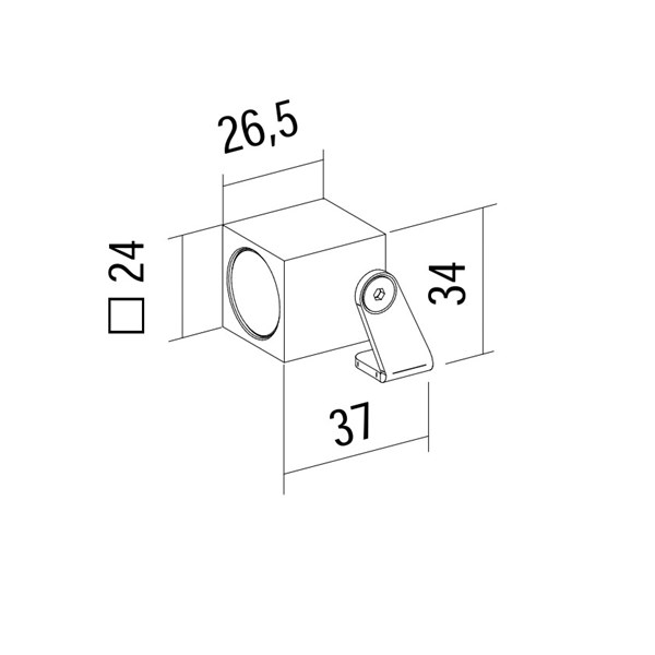 BRISE IP65 SQUARE-24
