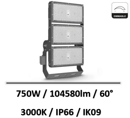 projecteur-led-miidex-750W