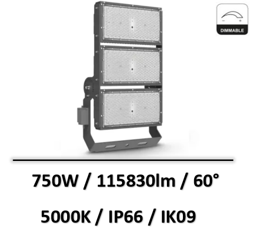 projecteur-led-miidex-750W