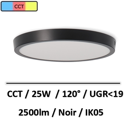 spot-led-saillie-noir