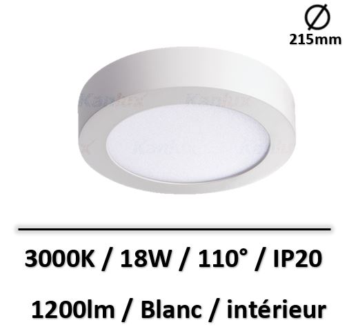 spot-blanc-18W-3000K-Kanlux