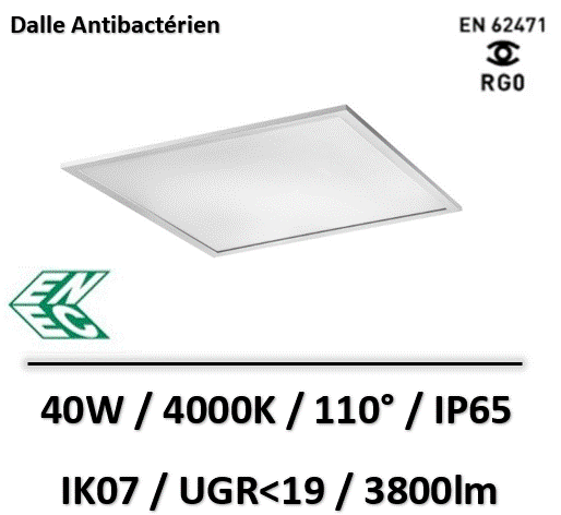 dalle-led-antibacterien