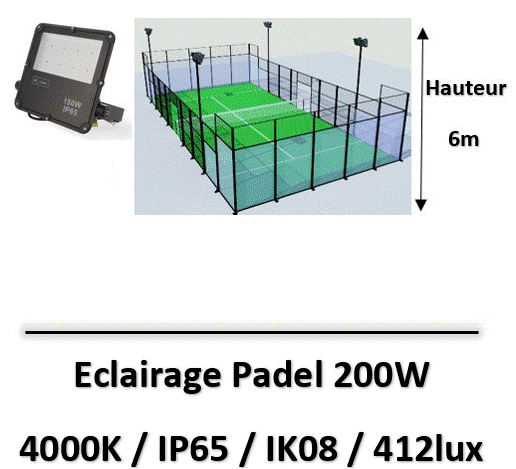 PROJECTEUR-led-terrain-padel