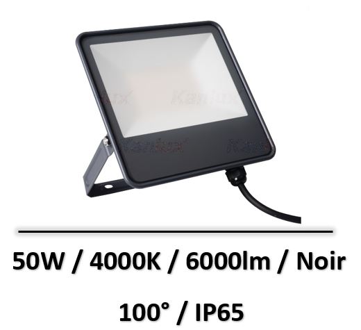 projecteur-50W-noir-kanlux