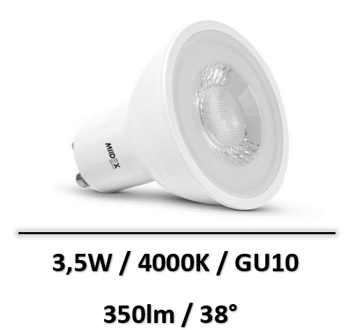 led-GU10-3W