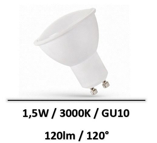 LED-GU10-1W