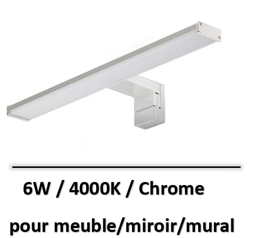 APPLIQUE LED SALLE DE BAIN