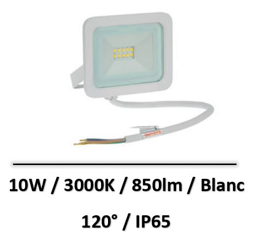 projecteur-10W-blanc-3000K