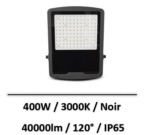 projecteur-400W-led-noir