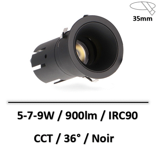 led-noir
