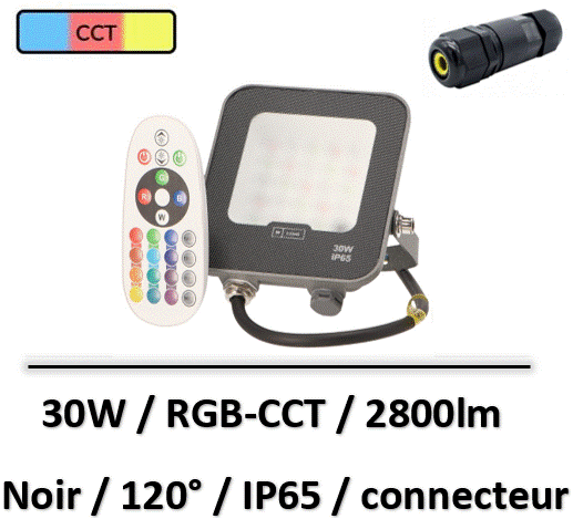 projecteur-30W-RGB-CCT
