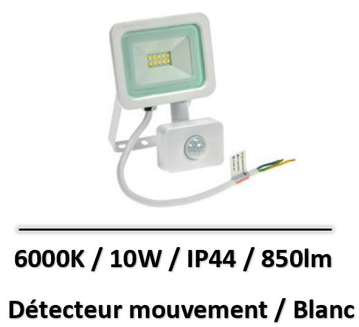 projecteur-10W-blanc-6000K