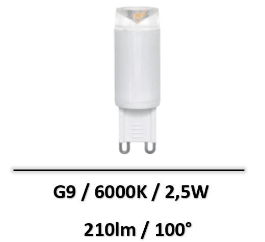 ampoule-G9-6000K-2,5W