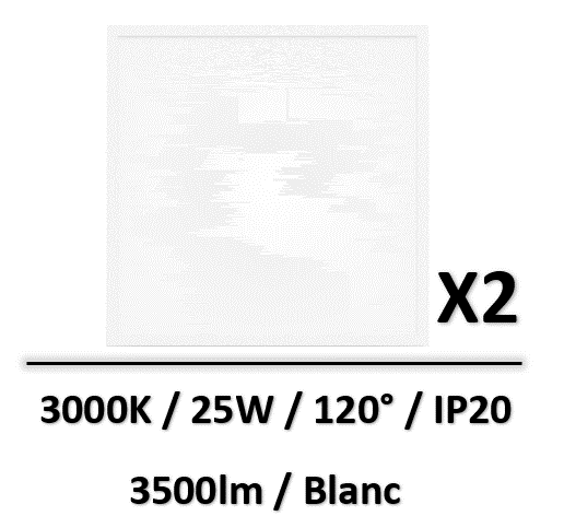 dalle-led-25W