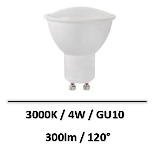 ampoule-GU10-led-4W
