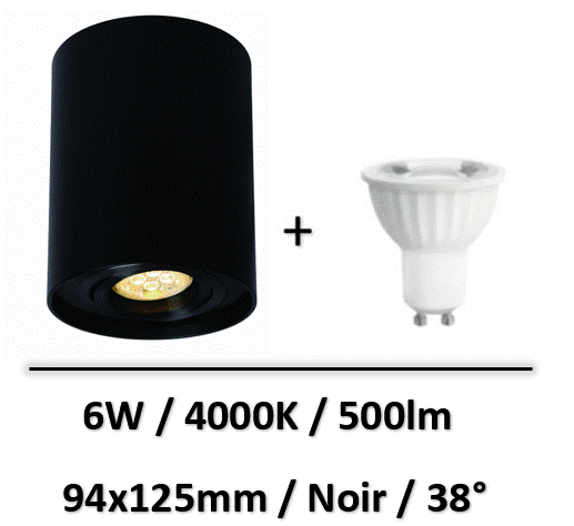 spot-led-saillie-noir