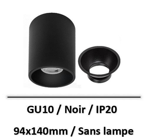 spot-led-saillie-noir