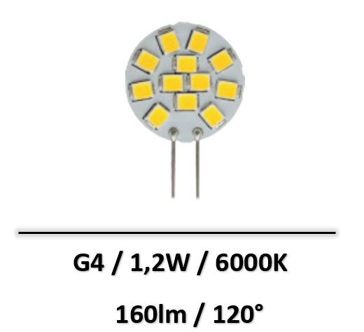 ampoule-led-G4-1,2W-6000K