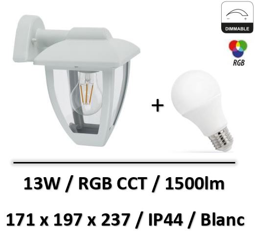 applique-blanc-led-E27-RGB