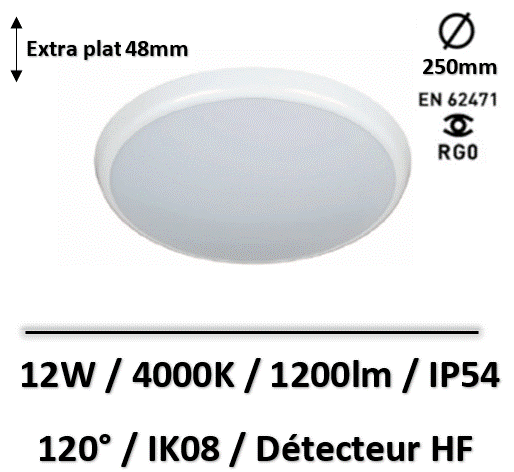 ufo-12W-lited