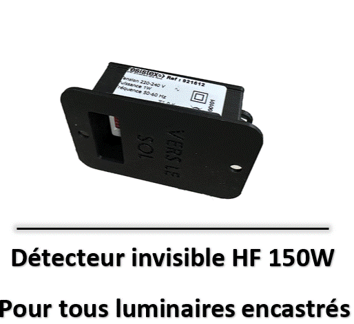détecteur invisible