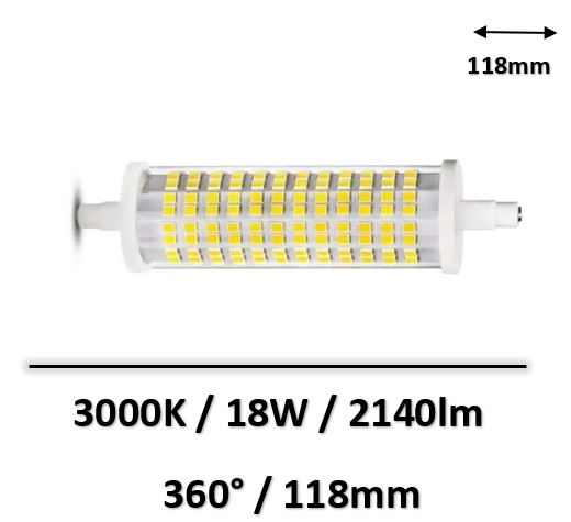 ampoule-led-R7S-18W-3000K