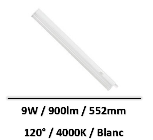 reglette-9W-blanc