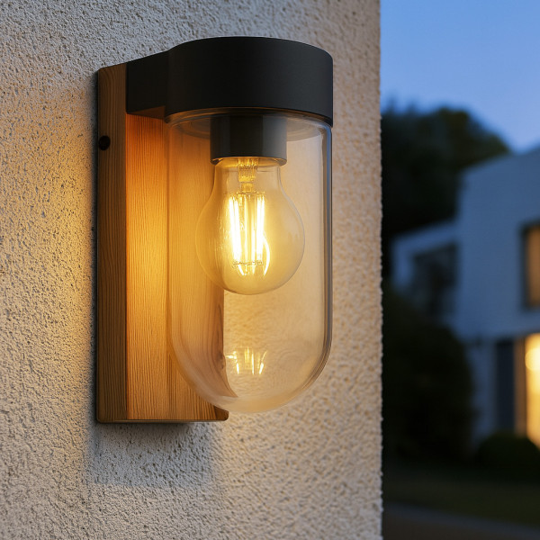 applique-murale-baza-metal-aspect-bois-exterieure-e27
