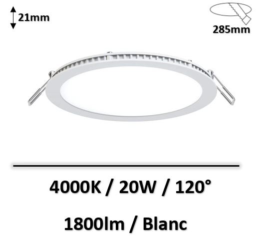 spot-led-lited-Flat-20W-4000K