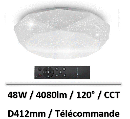 plafonnier-led-étoile
