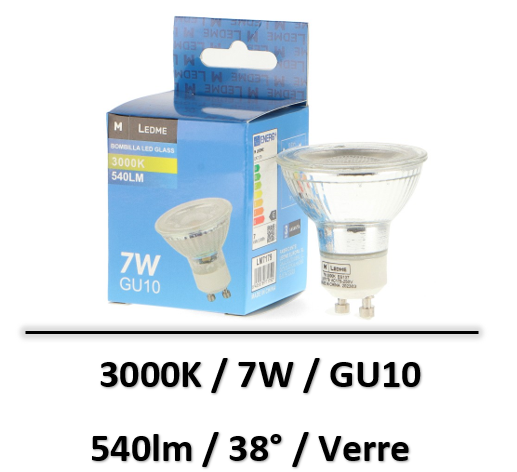 GU10-verre