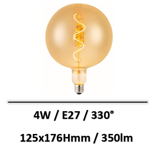 ampoule ambrée e27