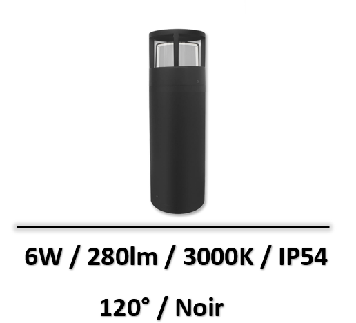 borne-led-noir