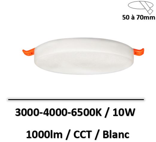 spot-encastre-led-blanc-10W