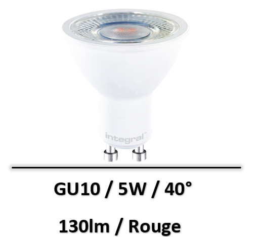 ampoule-led-GU10-rouge