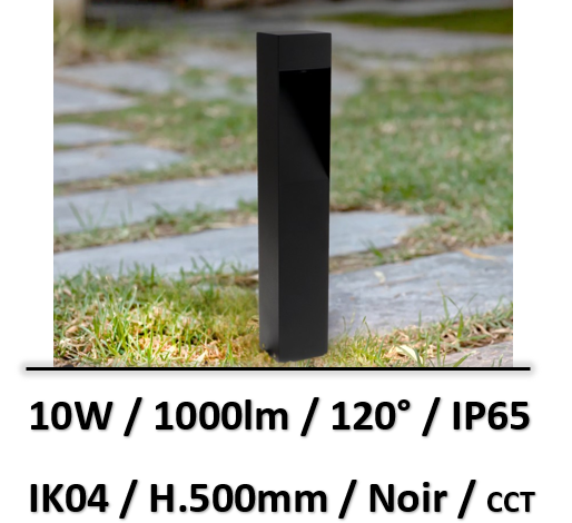 borne-led-noir-ledme