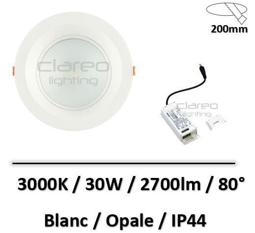 spot-led-encastre-blanc-opale-30W-clareo