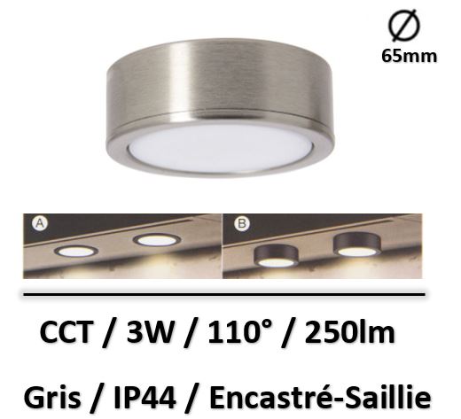 spot-led-saillie-gris-led-3W-xanlite