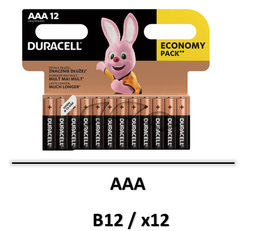 pile aaa duracell