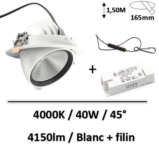 spot-led-40W-blanc-claore-filin-boutique