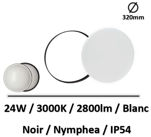 hublot-led-blanc-noir-24W-3000K