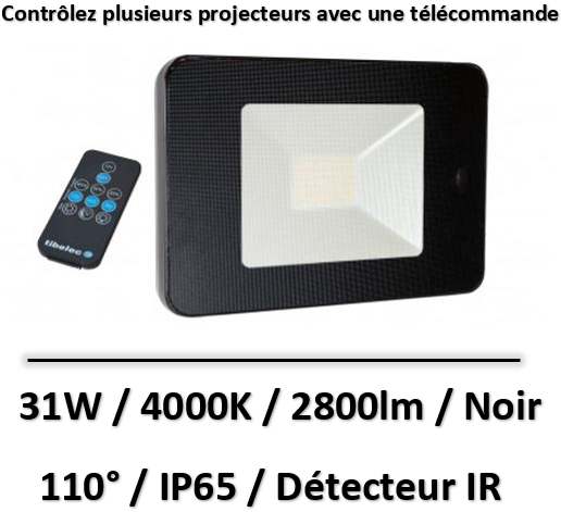 projecteur-avec-telecommande