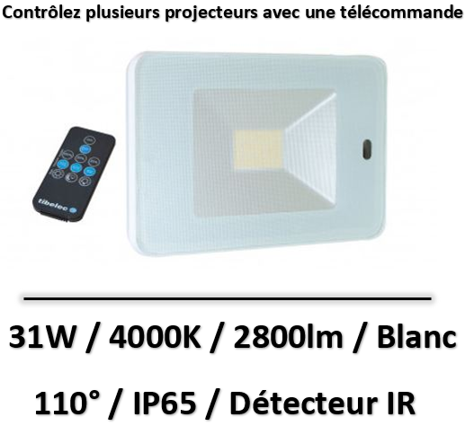 projecteur-avec-telecommande