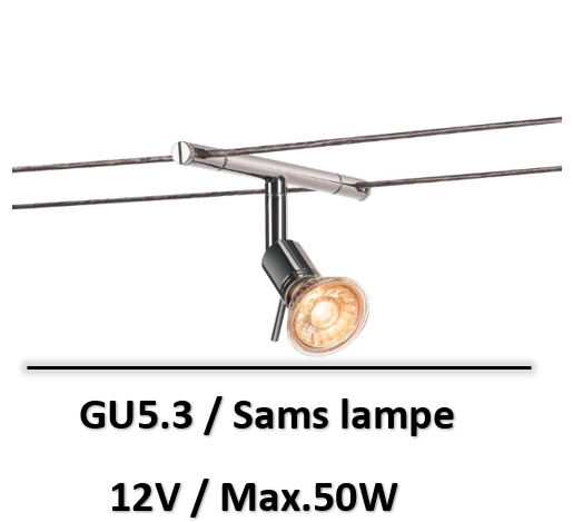SPOT-LED-SUR-CABLE