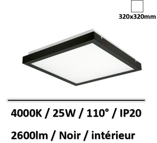 spot-led-25W-noir-kanlux-saillie