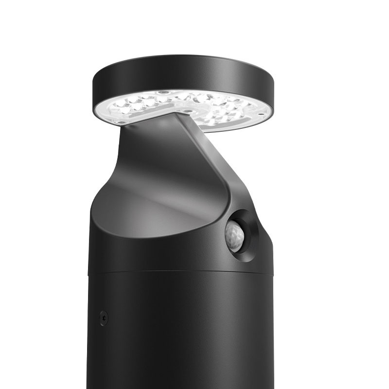borne-ilios-filaire-13w-1300lm-2700k-detecteur-ir-preavis