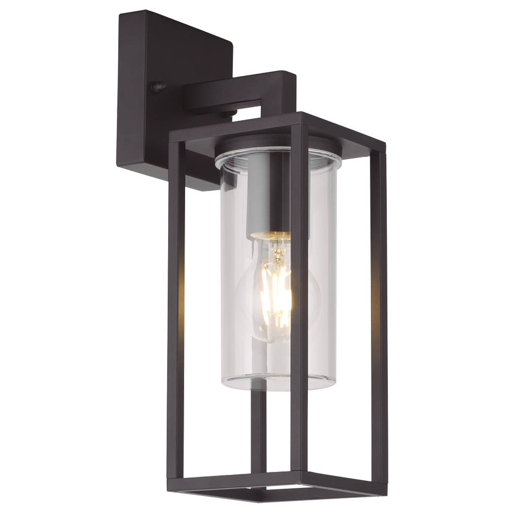 Farol de jardín brazo arriba-abajo Serie Betka E27 Negro