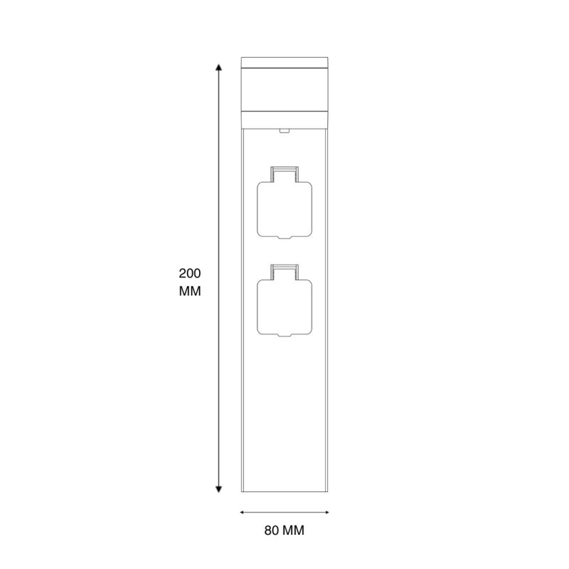 borne-filaire-led-noire-en-aluminium-ip44-2-prises-230v-600-lumens-cct-blanc-chaud-neutre-froid