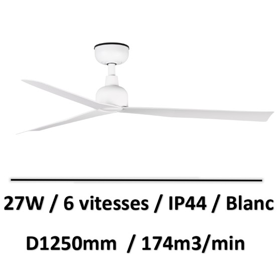 Ventilateur plafond extérieur ip44